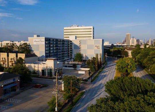 Exquisite Exterior at Memorial Towers Apartments, The Barvin Group, Houston, TX, 77007